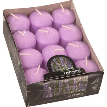 Svíčka Svíčka vonná votiv - Levandule 5 ks 9000308