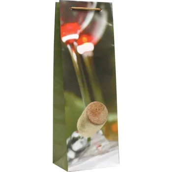 Dárková taška 3ks dárkových tašek na láhev Zátka 8600201