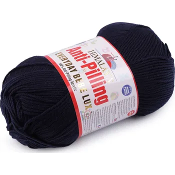 Příze Pletací příze Everyday Bebe Lux 100 g, barva 11 (70413) modrá tmavá