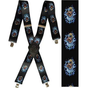 Kšandy Kšandy 031 lebka plameny provedení: Y