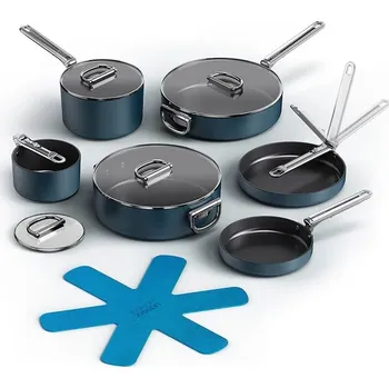 Joseph Joseph Space 6-teilig Kochset, Antihaftbeschichtung