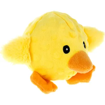 Hračka pro psa TIAKI gumový míček kuře pro psy 18x17x11,5cm