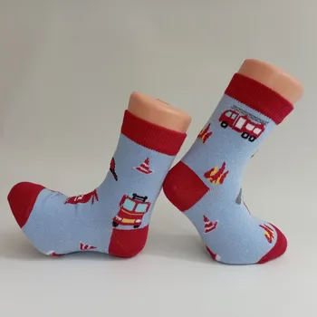 Trepon Dětské bavlněné ponožky FIREK Barva: světle modrá, Velikost: 16 - 18 (24-27)