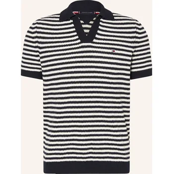 Pánská košile Tommy Hilfiger Pánská Úpletová Polokošile Regular Fit, režná...