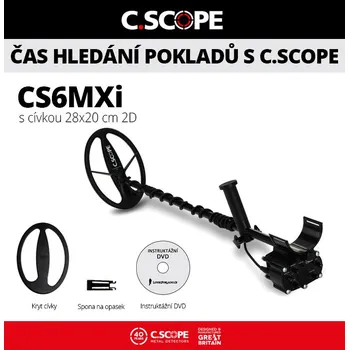 Detektor kovů C.Scope CS 6MXi, Model: CS6MXi