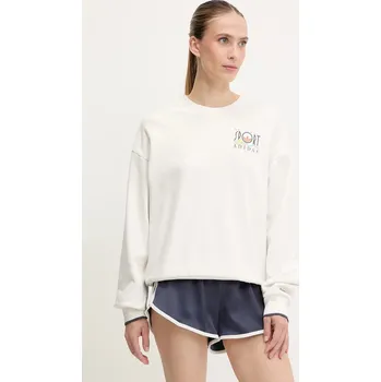 Dámská mikina Bavlněná mikina adidas Originals Graphic Sweat JC7769 bílá 00X, vel. S