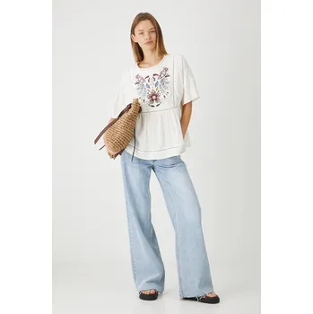 Dámská halenka Halenka se lněnou směsí Medicine RS25.BKDA03 bílá 00X, vel. S