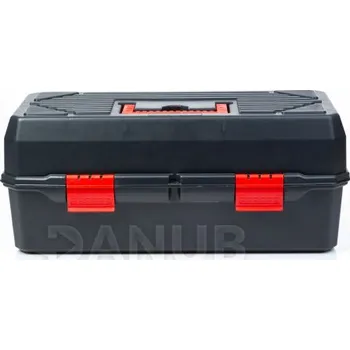 Otevíratelná taška na nářadí s tácky - plast - 250 x 495 x 230 mm