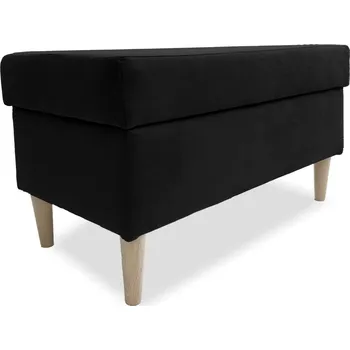 Taburet Taburet FINN s úložným prostorem - černý - ITAKA 15