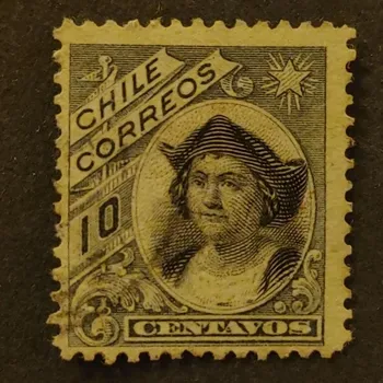 Sběratelství Známka Chile, Mi.68#