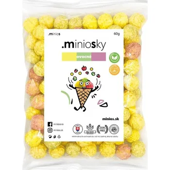 MinioS Miniosky kukuřičné křupky - Ovocné 60g