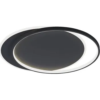 Viokef LED stropní svítidlo Evelyn, černé, délka 55 cm, kov černý LED 43 W celkem - Doprava zdarma