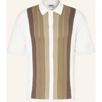 Pánská košile Drykorn Pánská Úpletová Košile Dantte Relaxed Fit, režná /...