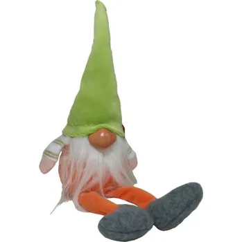 Zahradní dekorace Skřítek zelená čepice malý 2009921