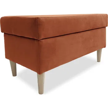 Taburet Taburet FINN s úložným prostorem - měděný - ITAKA 01