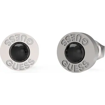 Náušnice Guess Ocelové náušnice s umělou perlou Edgy Styles JUME04055JWSTBKT/U + 2 měsíce na vrácení zboží