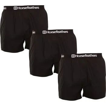 Trenýrky 3PACK pánské trenky Horsefeathers Frazier black (AM096A) M Možnost vrácení zboží ZDARMA do 120 dnů!