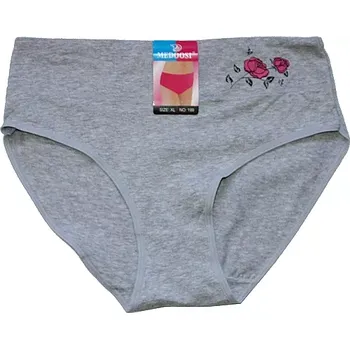 Dámské oblečení Dámské kalhotky do pasu RŮŽIČKA 6965 šedá 599-8