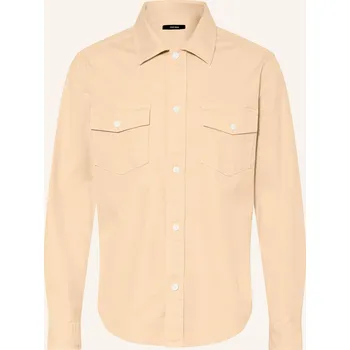 Pánská košile Reiss Pánská Svrchní Košile Malaki, béžová, 40