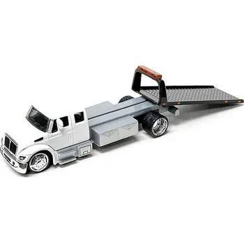 autíčko International DuraStar Flatbed Truck 1:64 - Maisto International DuraStar Flatbed - kovový model auta