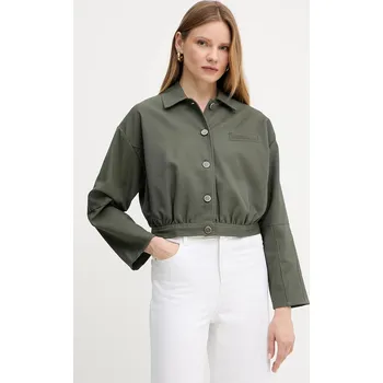 Pánská větrovka Bunda Guess RIAN W5GL27.WH872 zelená 91X, vel. S