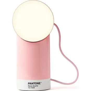 Lampička Přenosná LED lampa Lexon Orbe x Pantone růžová barva LH88PT.LP