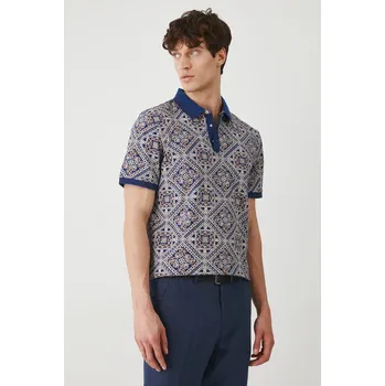 Bavlněné polo tričko Medicine RS25.POM903 námořnická modř 59A, vel. XL