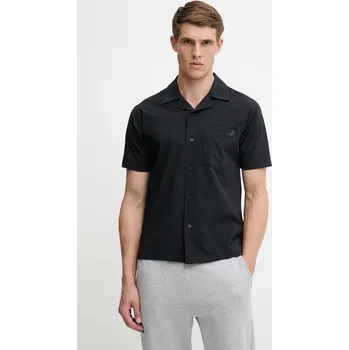 Pánská košile Košile New Balance MT51523BK černá 99X, vel. S