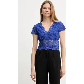 Dámská halenka Halenka Morgan DANSA dámská, fialová barva, hladká, DANSA 54X, vel. XS