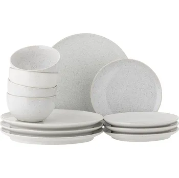 Talíř BLOOMINGVILLE Sada násobí ADDISON bílá