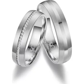 Prsten Snubní prsteny z chirurgické oceli ES-25