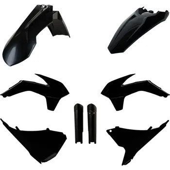 Sada plastů KTM EXC/EXC-F '14-'15 (černá), POLISPORT