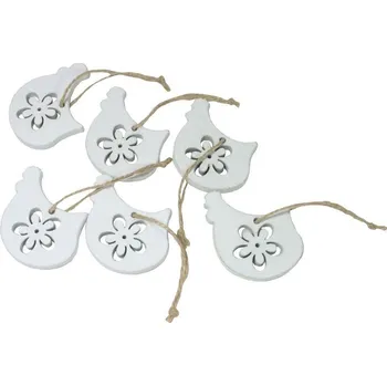 Závěsná dekorace Slepičky -5cm/6ks 4000206