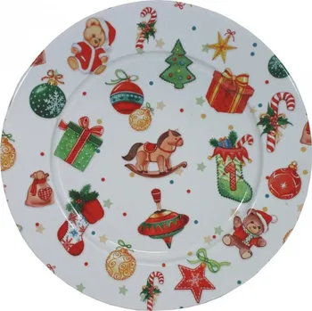 Talíř Talíř plechový dekorační Dětský 33 cm 2000323