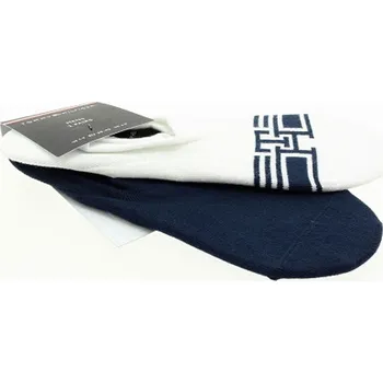 TOMMY HILFIGER Pánské bílé, modré ťapky 2 páry 701232940-2P-002 Velikost 43/46