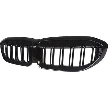 Přední maska ledvinky Double-line BMW 3 G20 G21 černá lesklá