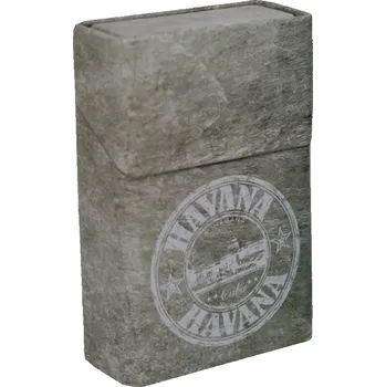 Pouzdro na krabičku cigaret HAVANA šedé 8500005