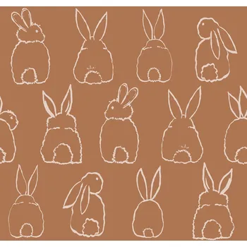 Tapeta Dětská vliesová fototapeta na zeď, zajíčci, RB312, Daydreamers, Grandeco