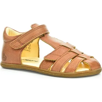 Dívčí sandály Bundgaard Rox IV Cognac barefoot sandály Velikost boty (EU): 27, Vnitřní délka boty: 176, Vnitřní šířka boty: 65