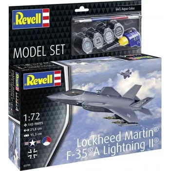 Plastikový model ModelSet - Lockheed Martin® F-35®A Lightning II® (1:72) - 63799