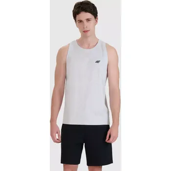 Pánské tričko 4F pánské tílko 4FWMM00TSLEM126 šedé