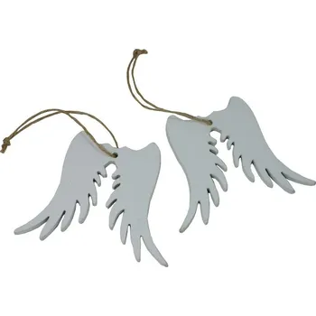 Vánoční dekorace Dekorace závěsná křídla 10 cm -2 ks 3001383