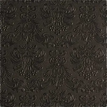 Papírový ubrousek Ubrousky Elegance černé 3400635