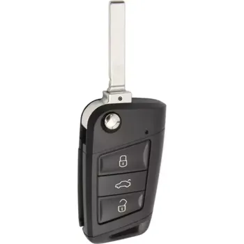 Autoklíč Obal autoklíče VAG MQB HU162 černý 3tl. VW, Škoda, Seat