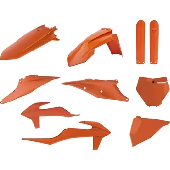 Sada plastů KTM SX/SX-F '19-'22 (oranžová), POLISPORT
