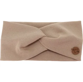 Čelenka Dívčí čelenka na přechodové období - béžová Velikost: 44-46