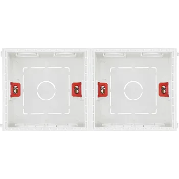 Elektrická zásuvka SRAN Sada montážních krabiček pod omítku pro 2 moduly 172*86*50mm