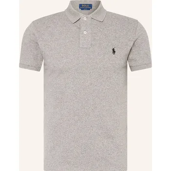 Polo Ralph Lauren Pánská Polokošile Z Piké Slim Fit, šedá...