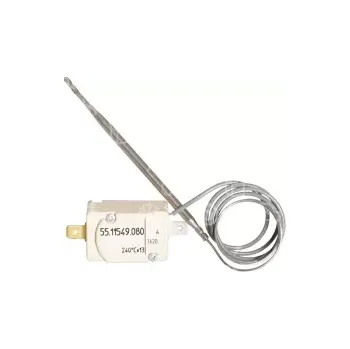 termostat pojistný 240°C, 1 fáze, 16A/230V, E.G.O. 55.11549.080, atomatický reset, 55.11549.080