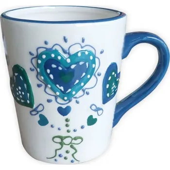 Hrnek keramický modré srdce 2000624